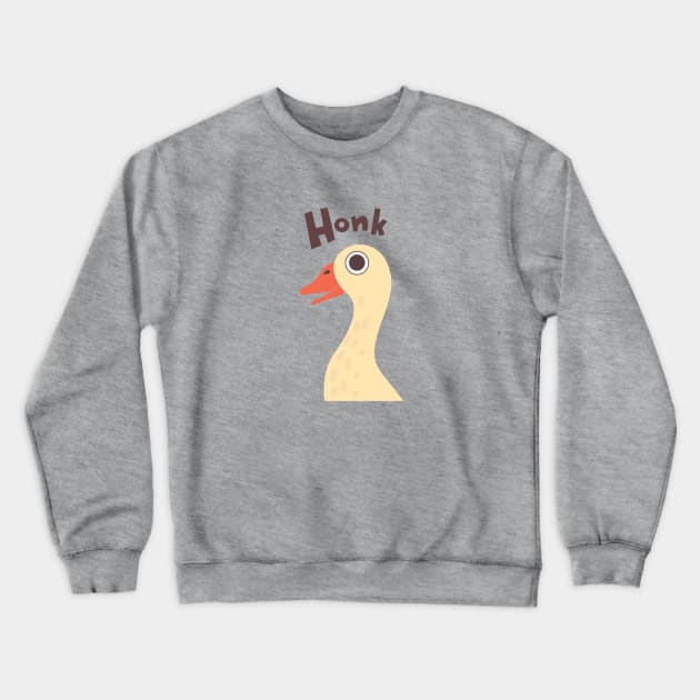 Goose Honk Crewneck Sweatshirt by lunaerin